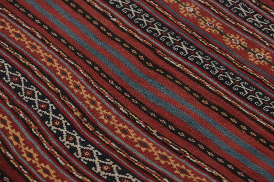 Vintage Persian Runner Kilim