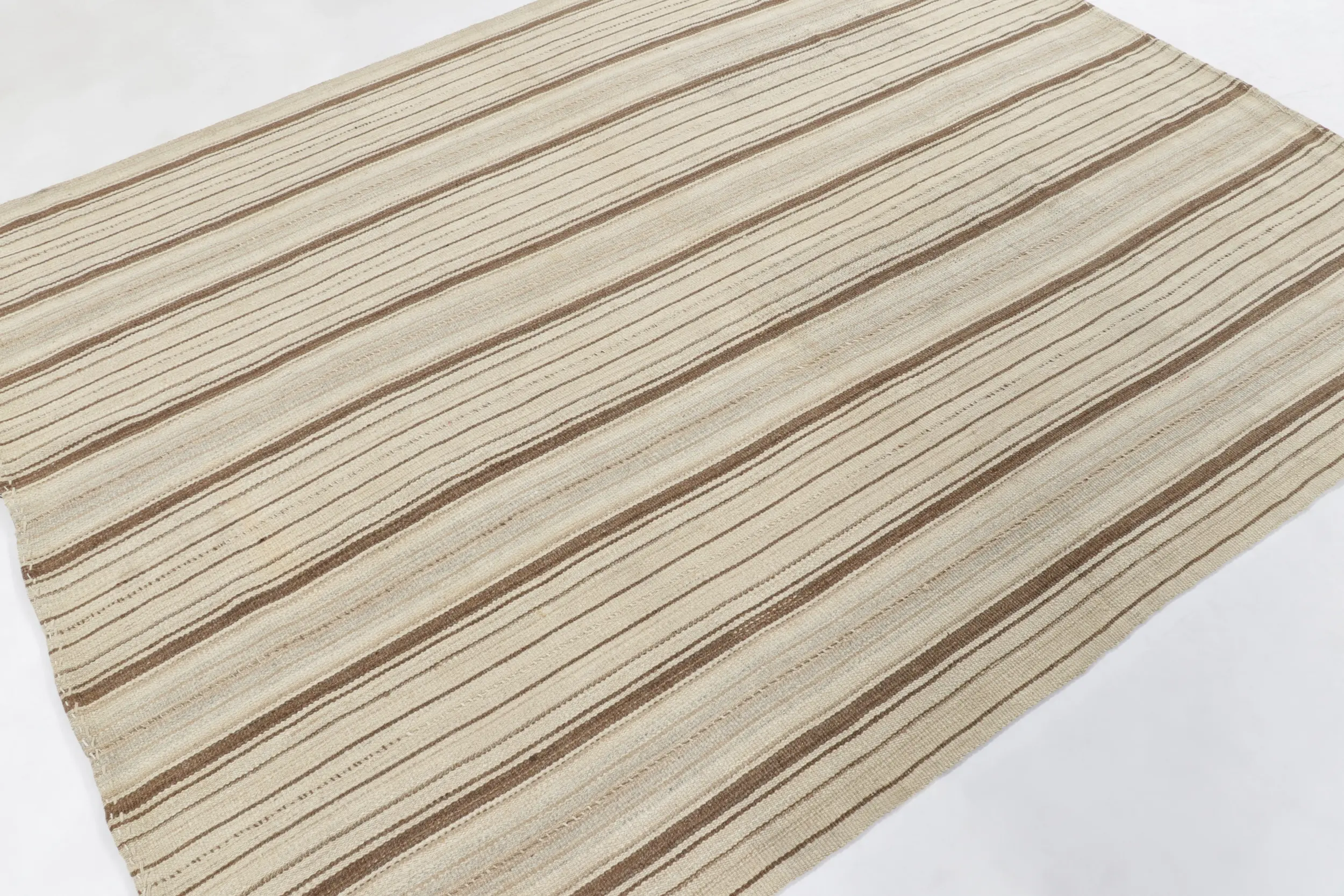 Vintage Persian Striped Kilim