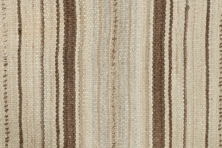Vintage Persian Striped Kilim