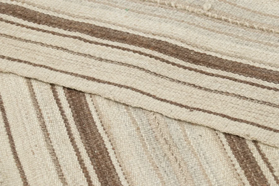 Vintage Persian Striped Kilim