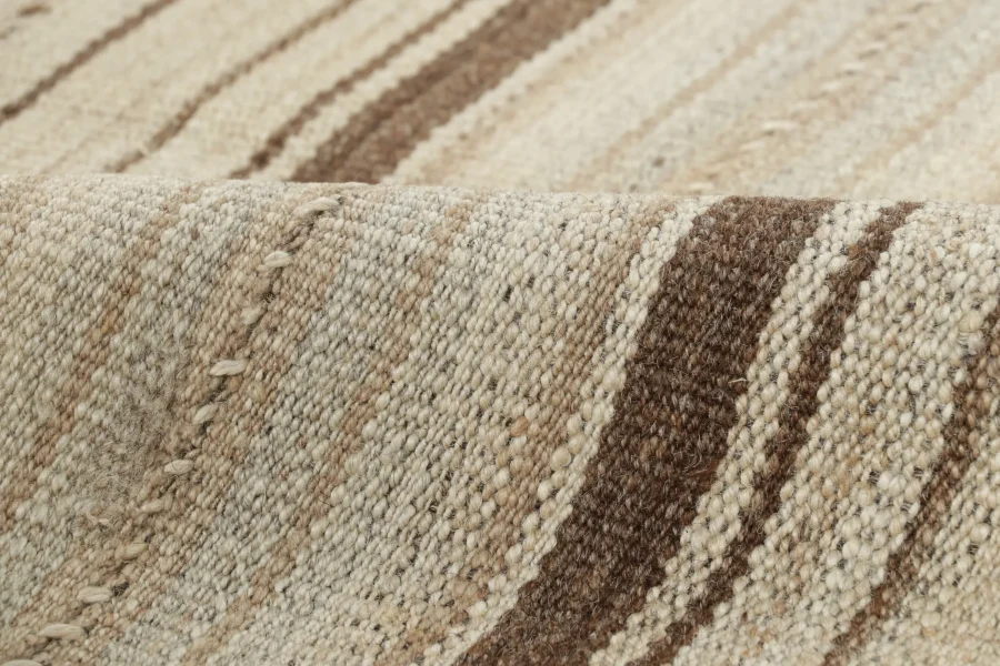 Vintage Persian Striped Kilim