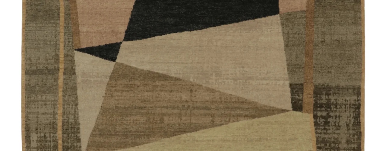 Modern Geometric Abstract Rug