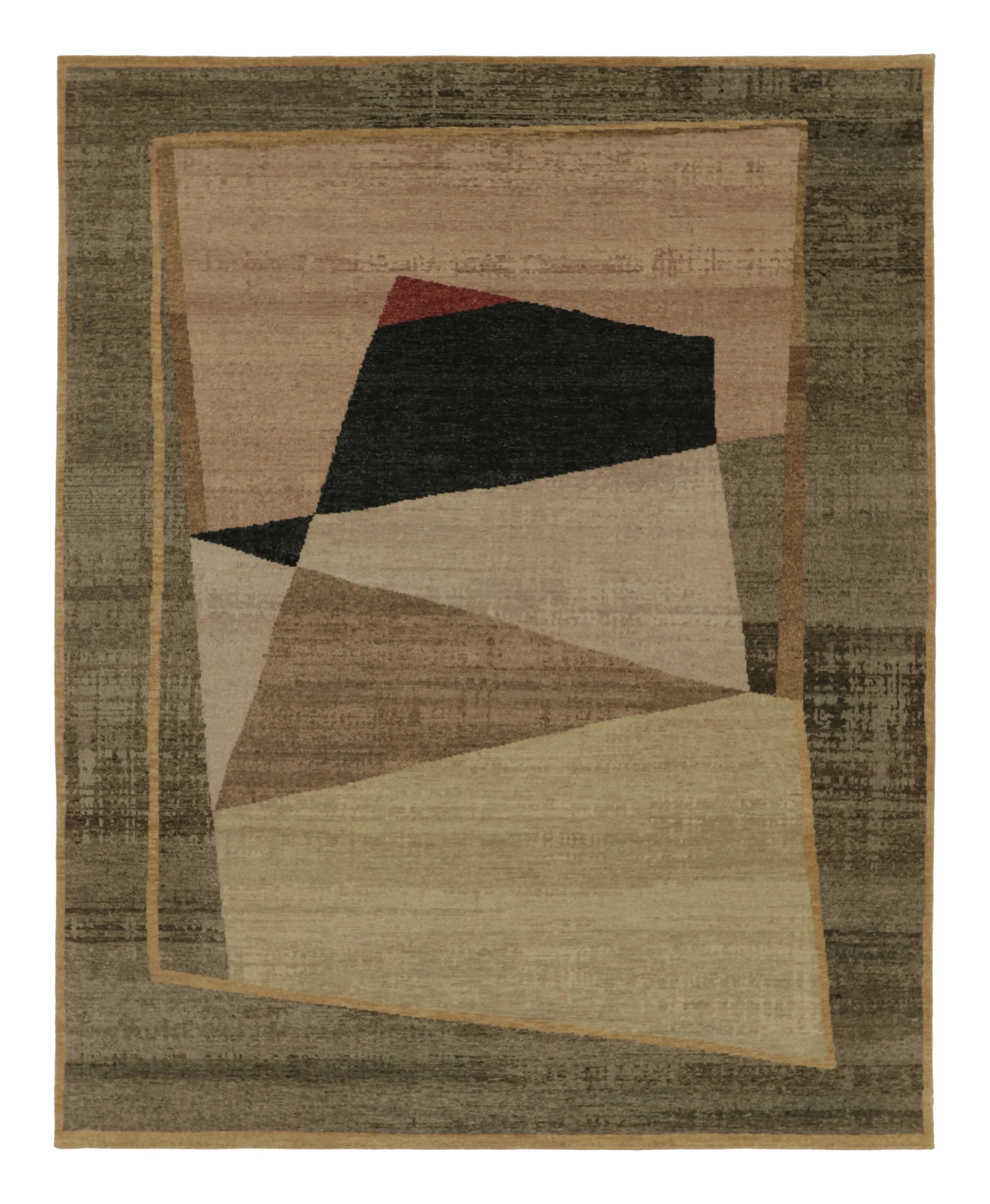 Modern Geometric Abstract Rug