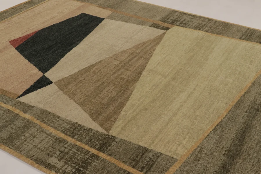 Modern Geometric Abstract Rug