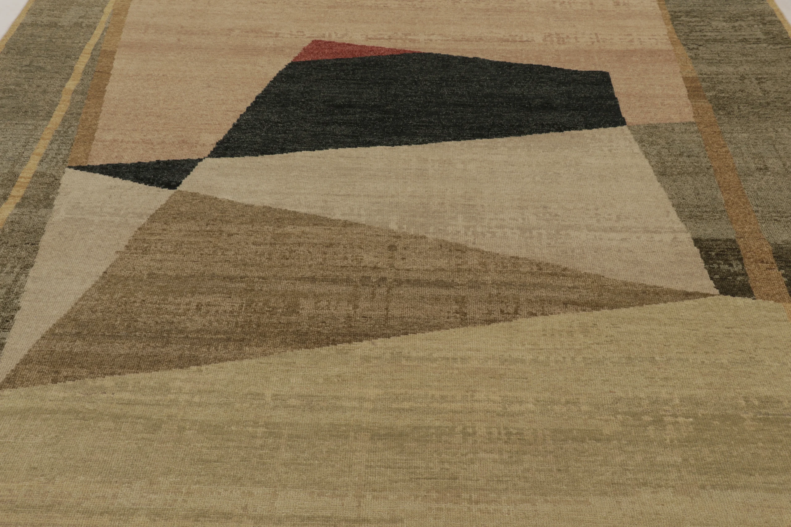 Modern Geometric Abstract Rug