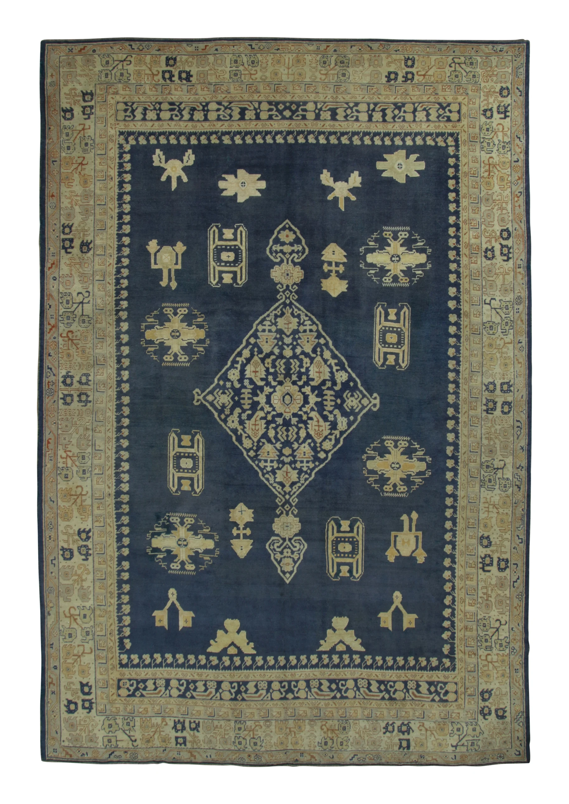 Vintage Oushak Rug