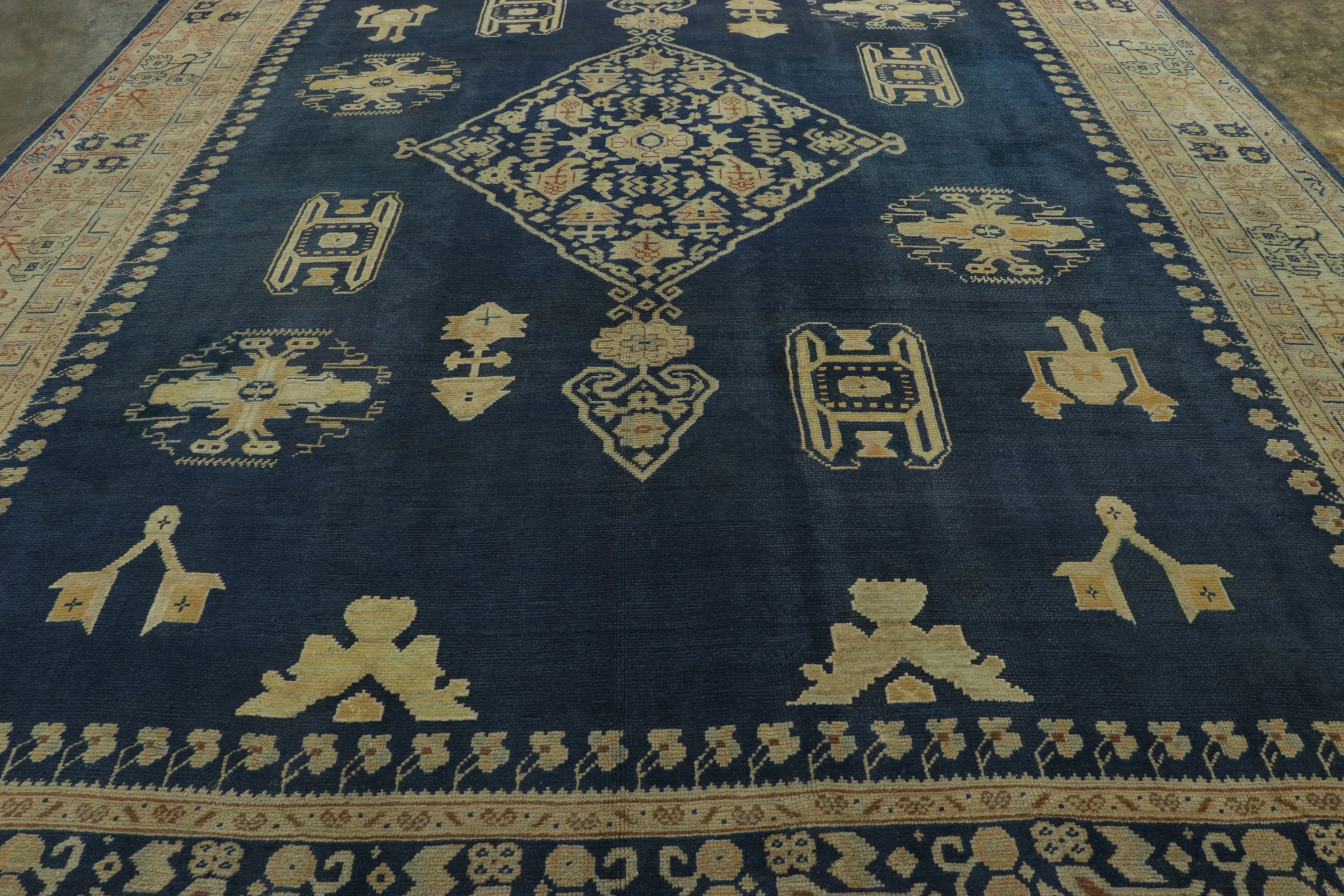 Vintage Oushak Rug