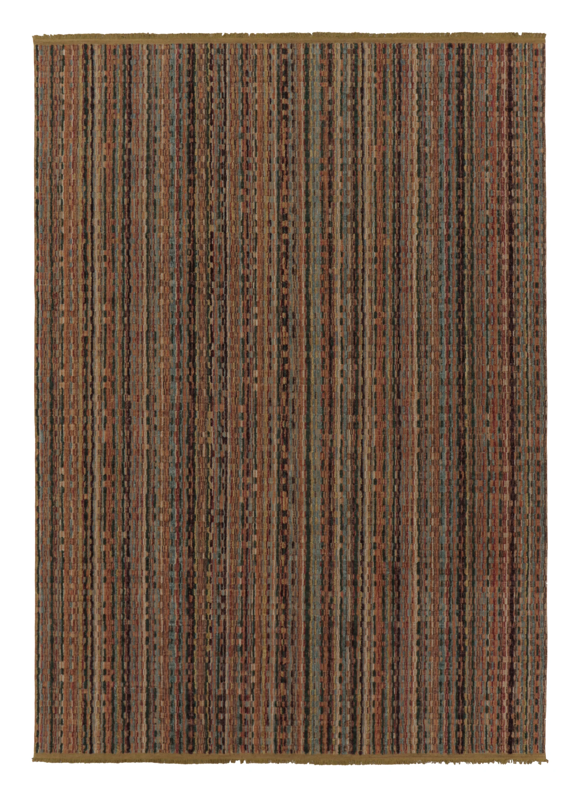 Modern Abstract Geometric Rug