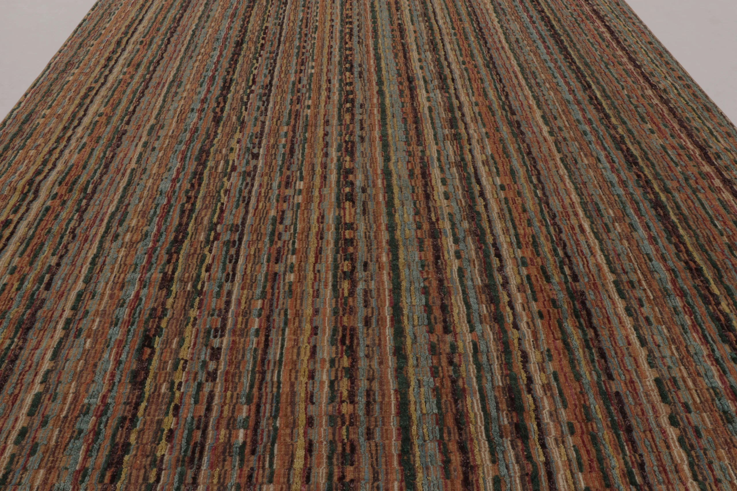 Modern Abstract Geometric Rug