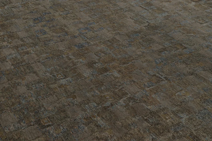 Modern Geometric Abstract Oversized Rug
