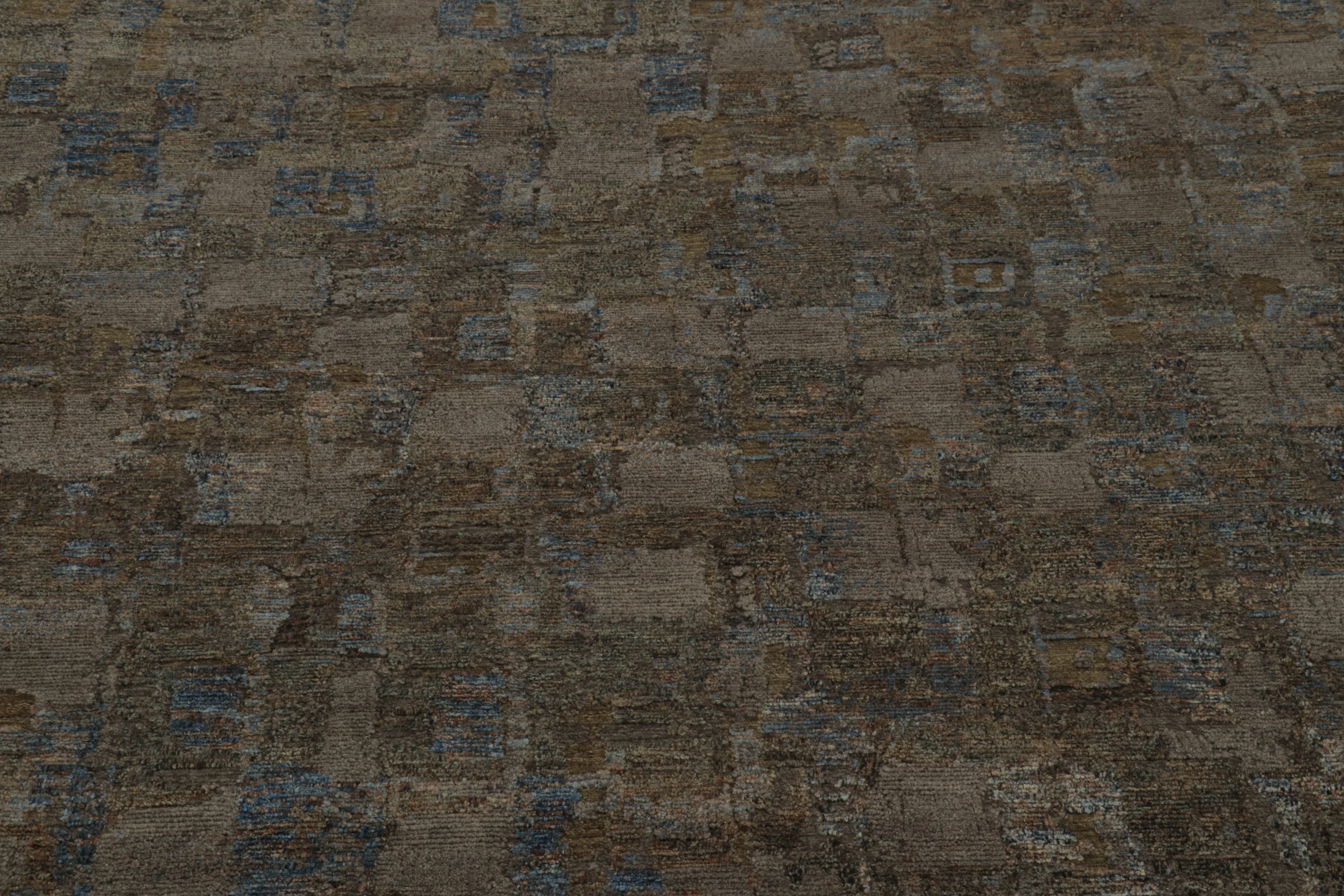 Modern Geometric Abstract Oversized Rug