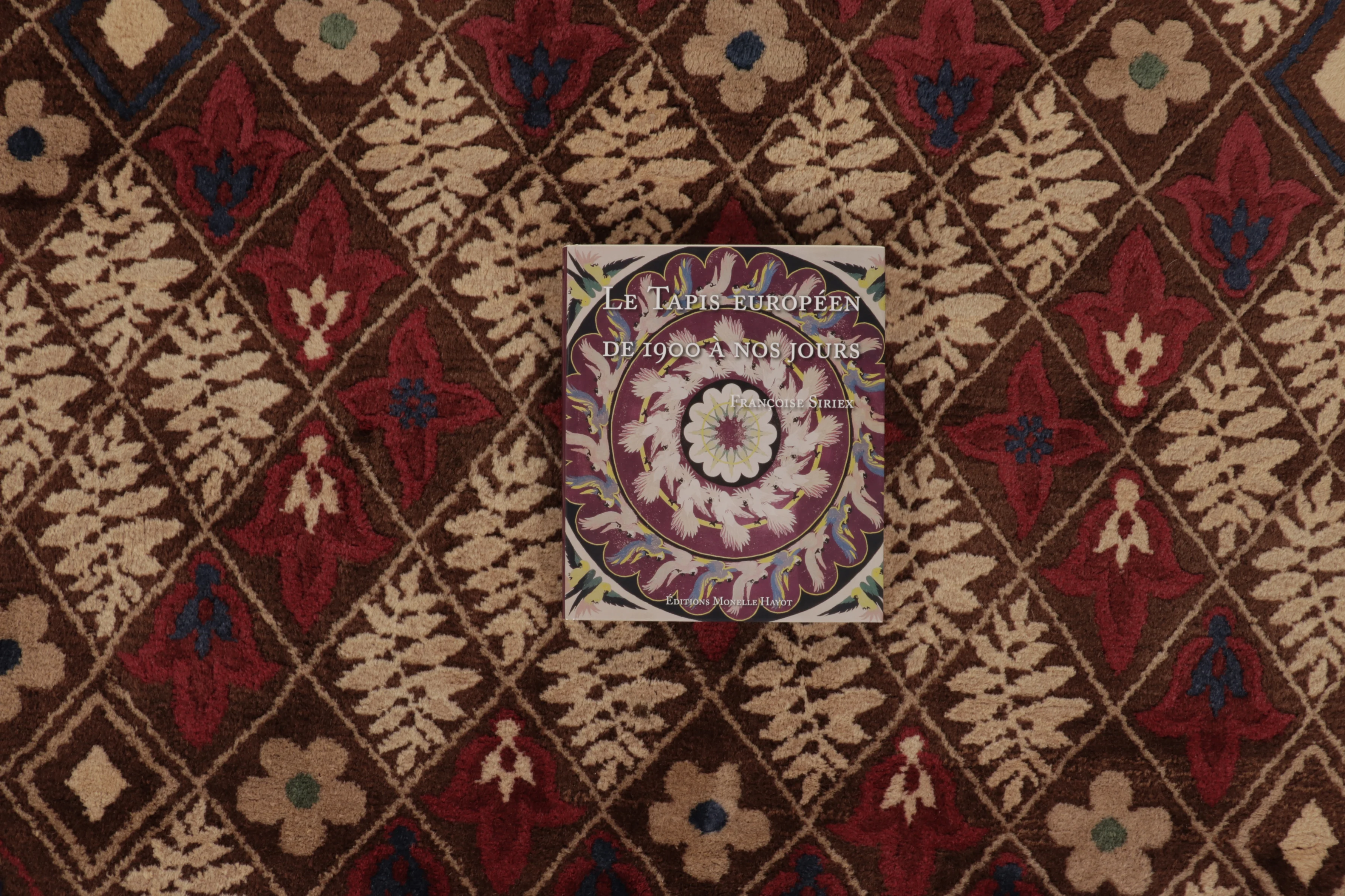 Signed Paule Leleu Vintage Art Deco Rug