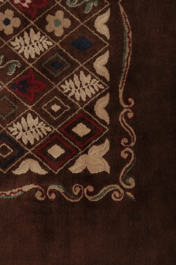 Signed Paule Leleu Vintage Art Deco Rug