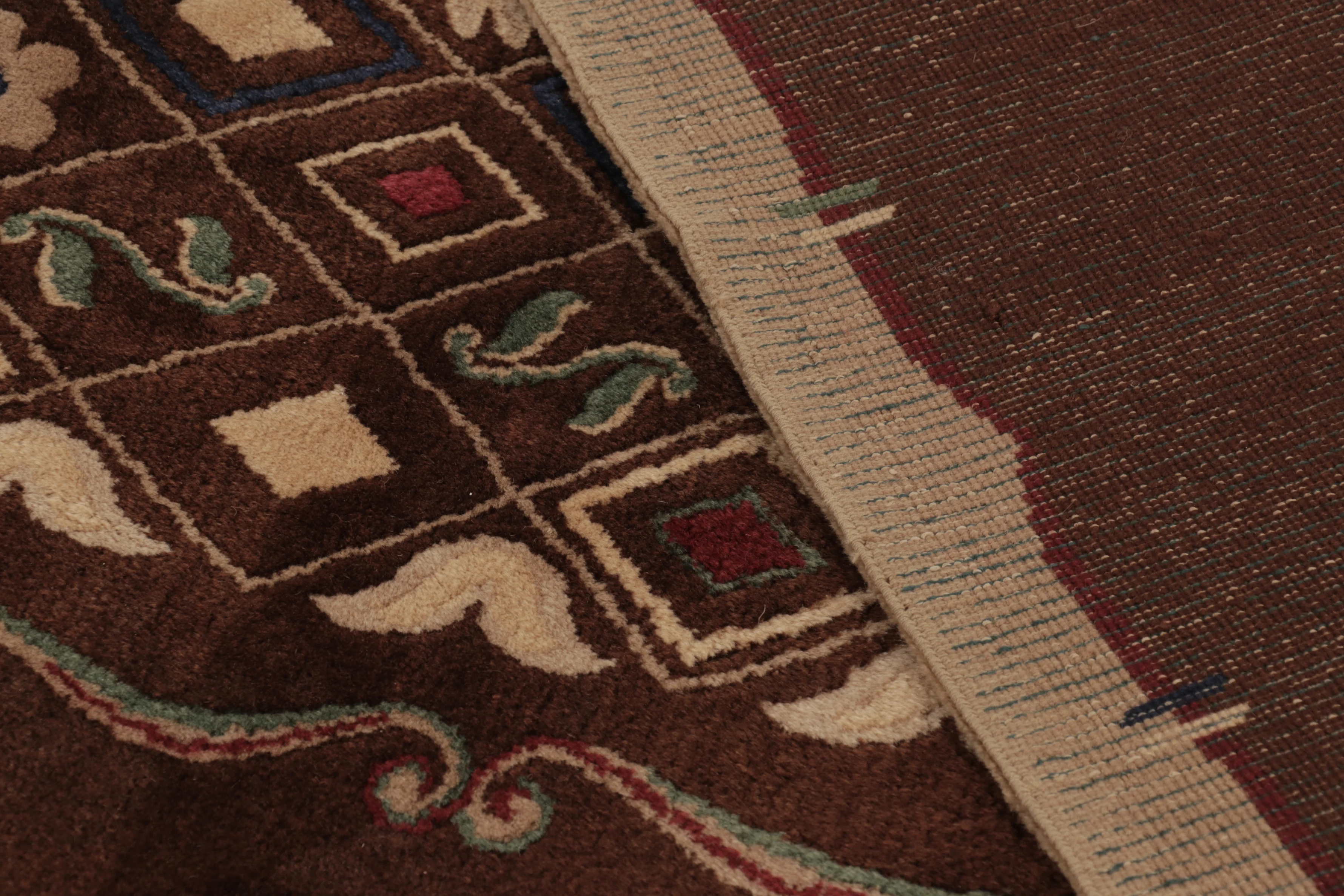 Signed Paule Leleu Vintage Art Deco Rug