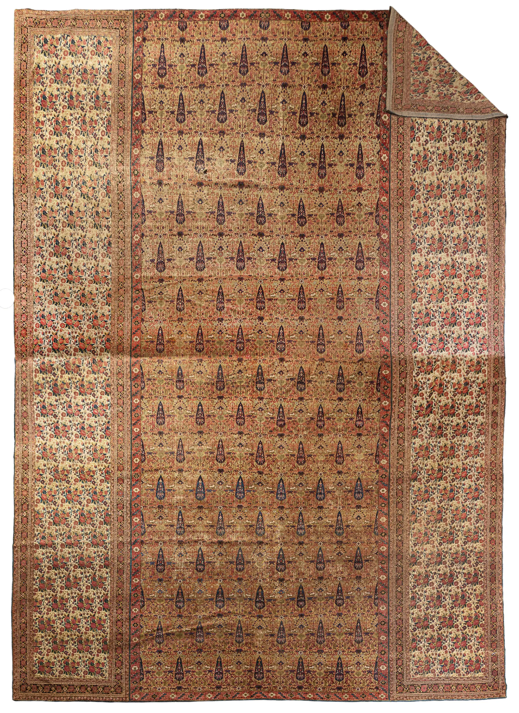 Antique Persian Kerman Rug