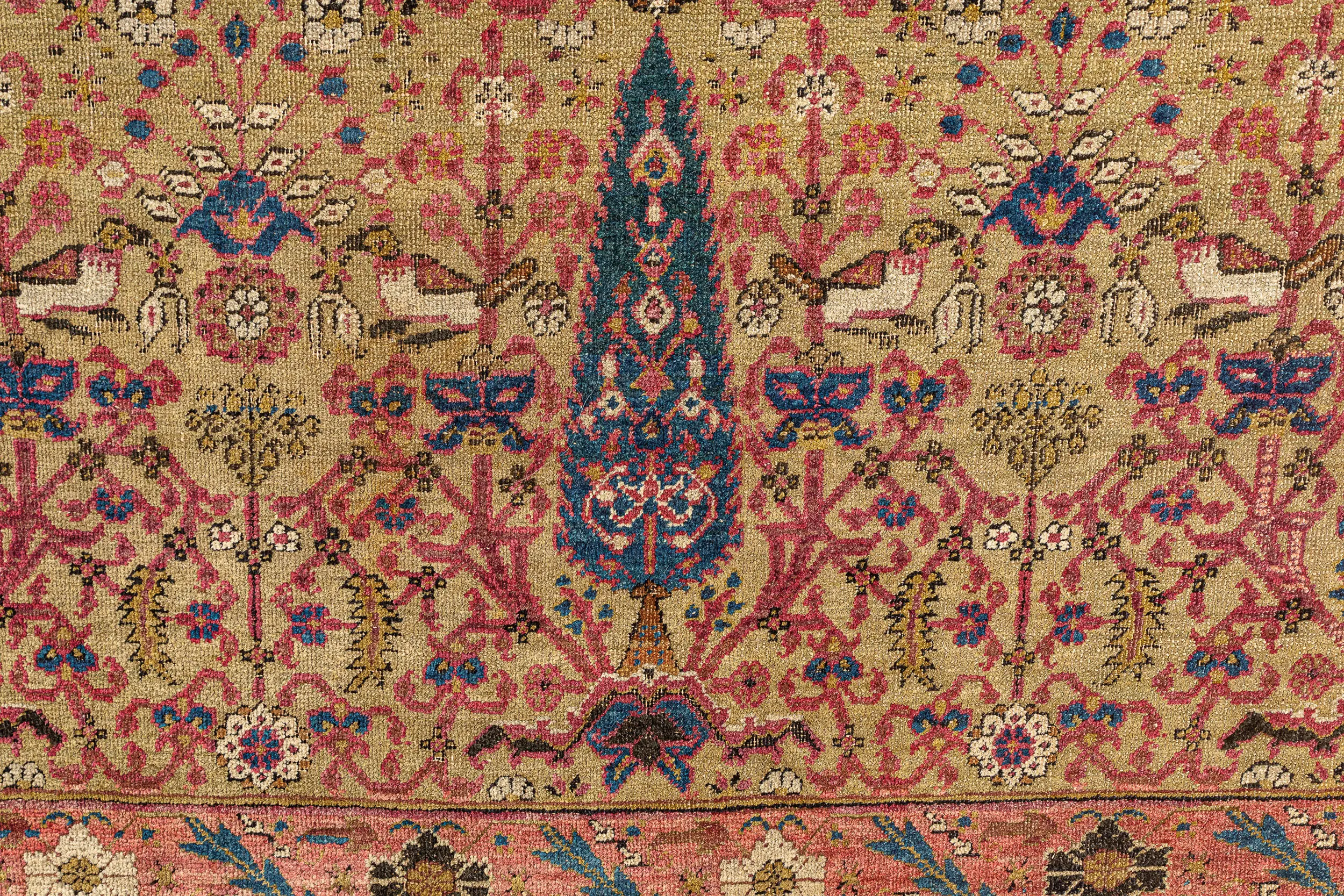 Antique Persian Kerman Rug