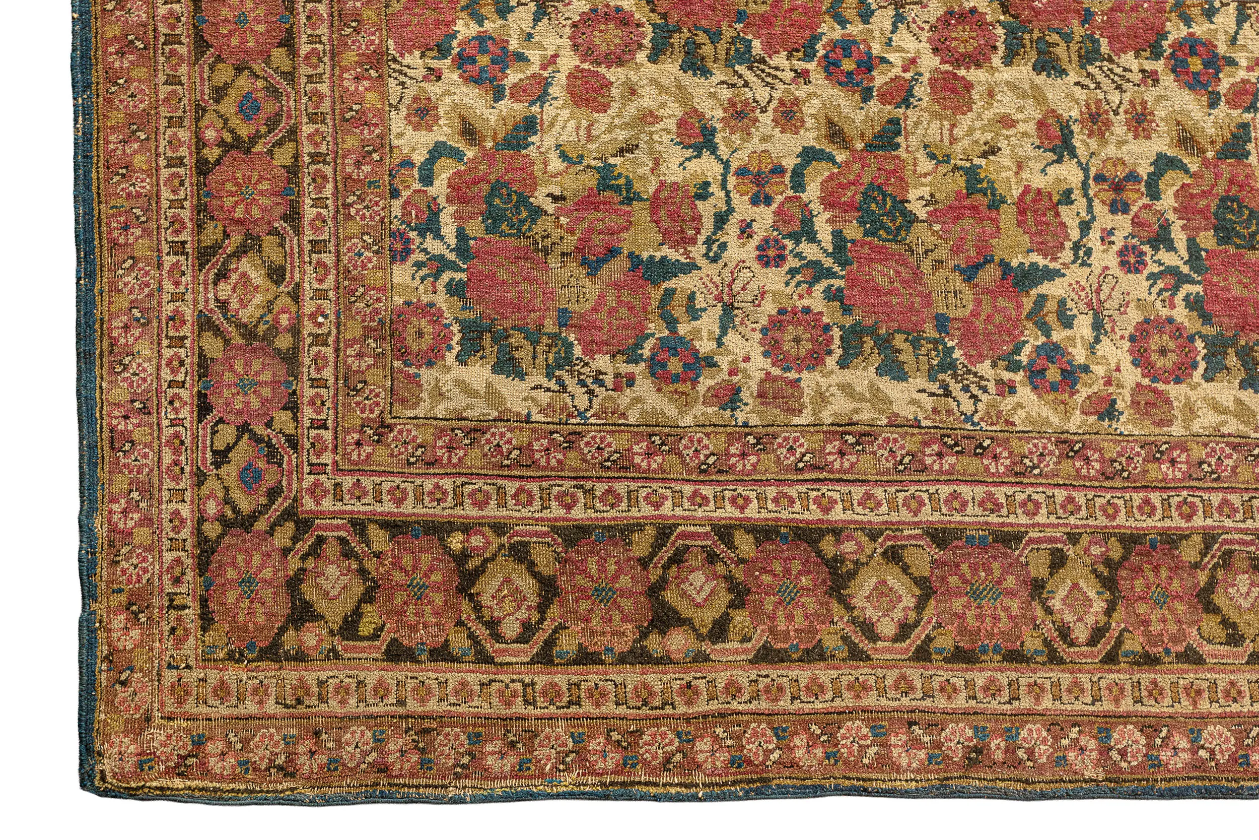 Antique Persian Kerman Rug