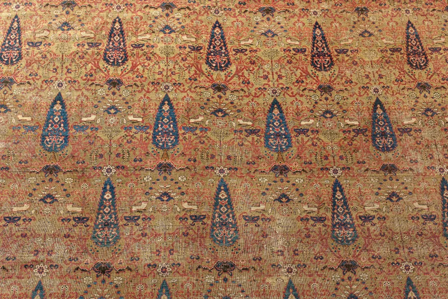 Antique Persian Kerman Rug