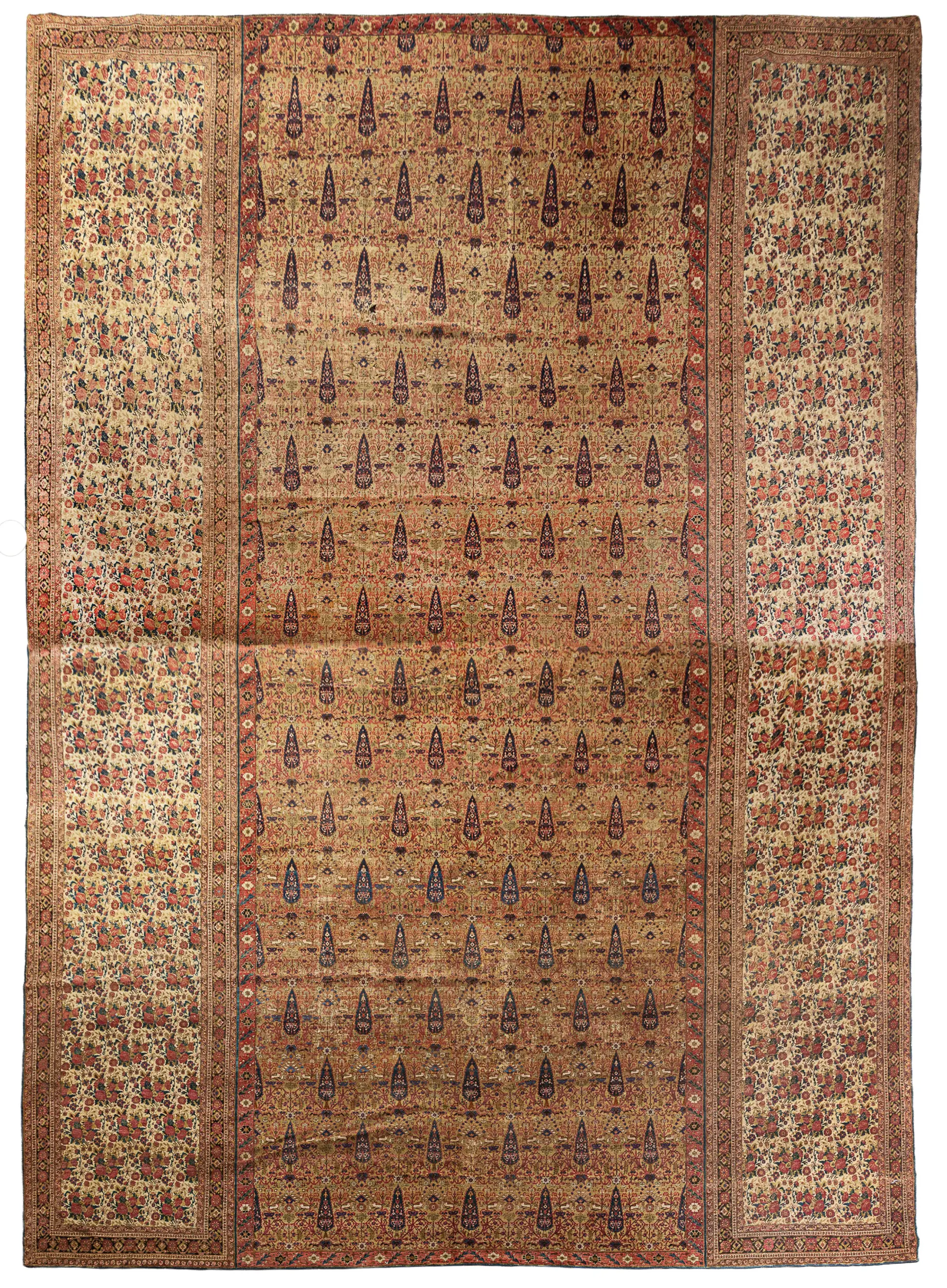 Antique Persian Kerman Rug