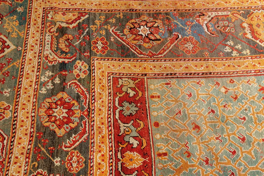 Antique Oushak Rug
