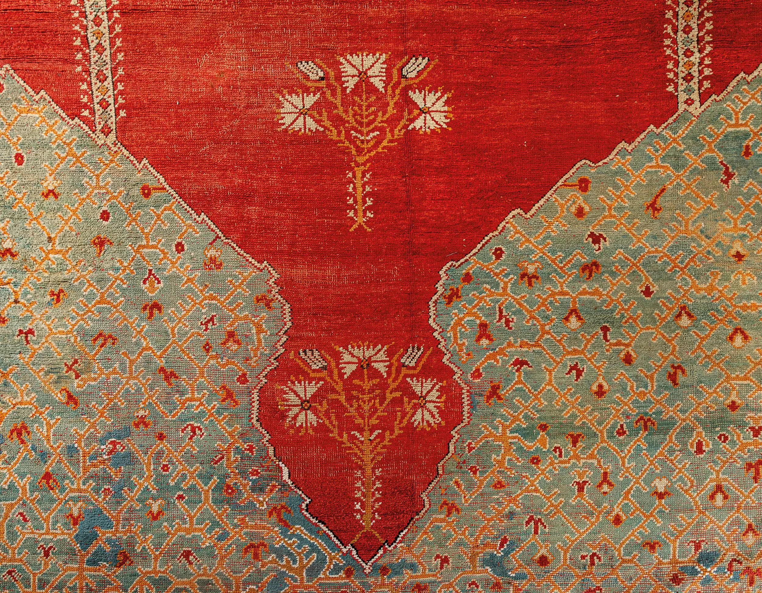 Antique Oushak Rug