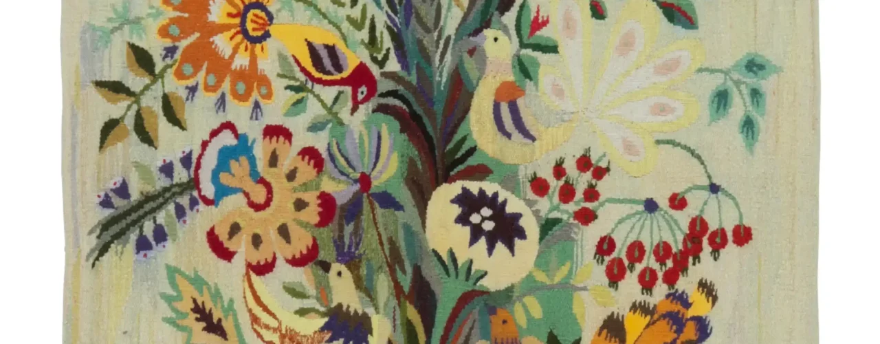 Vintage Aubusson Tapestry
