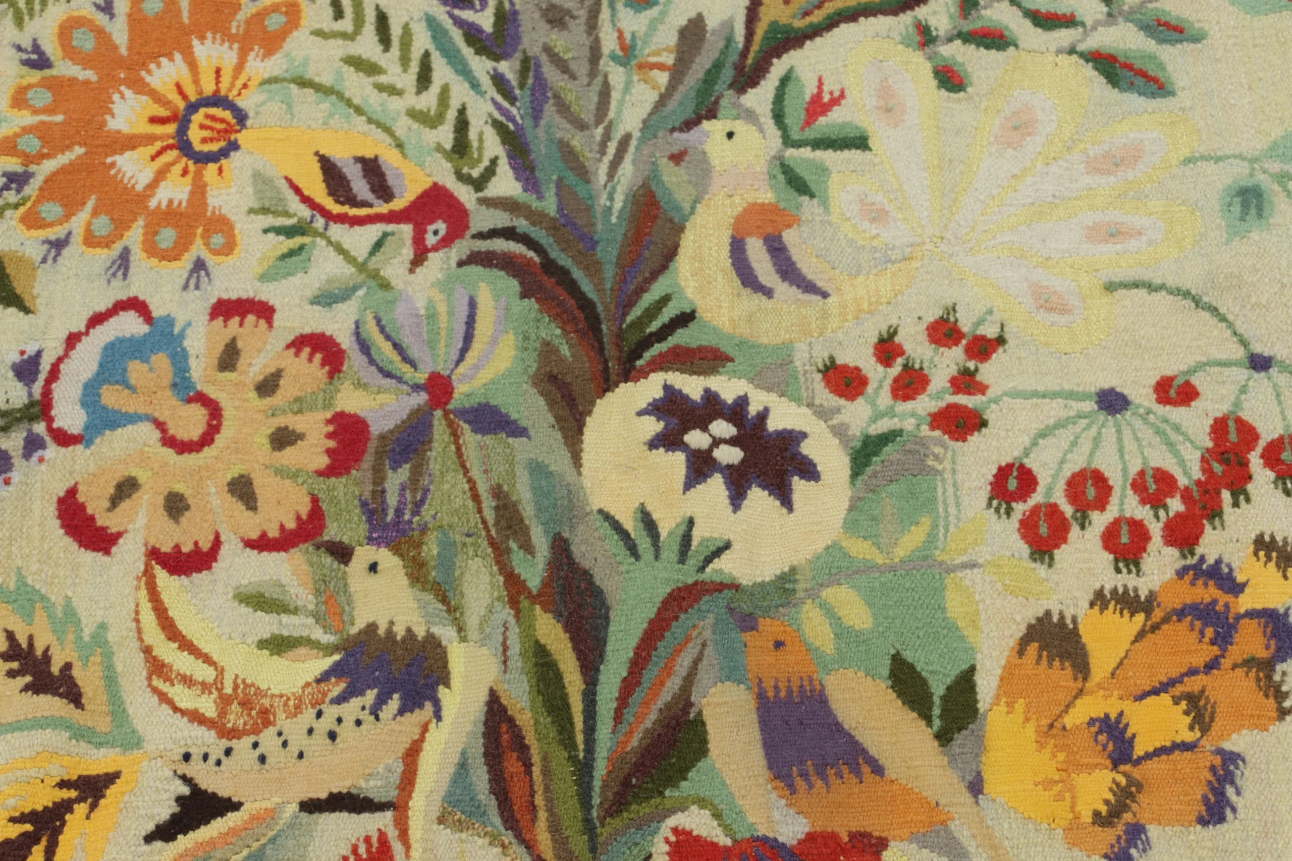 Vintage Aubusson Tapestry