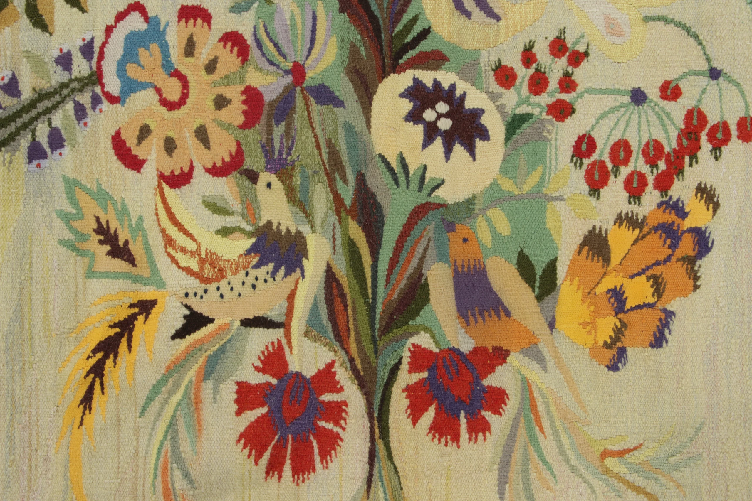 Vintage Aubusson Tapestry