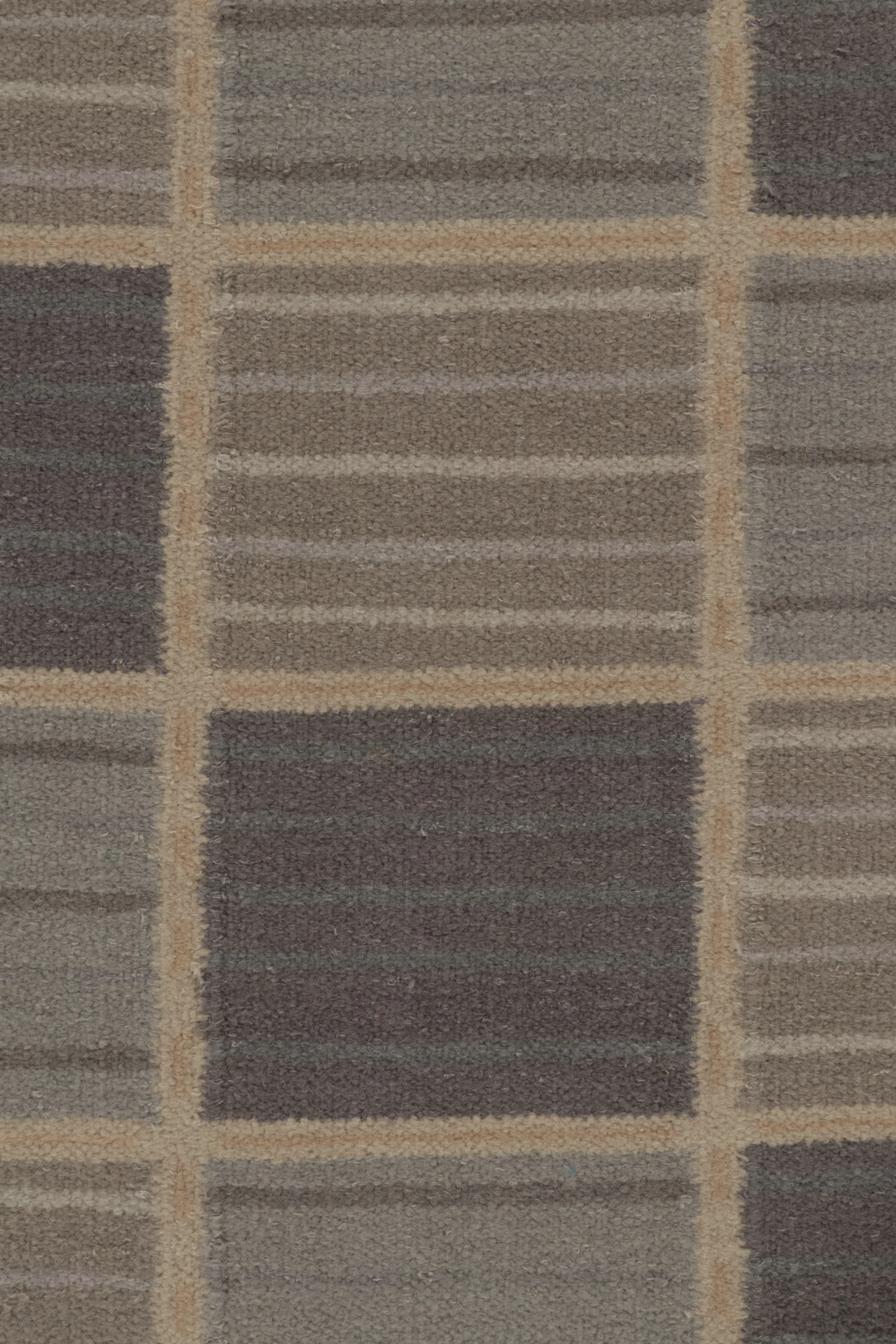 Contemporary Scandinavian Flatweave Rug