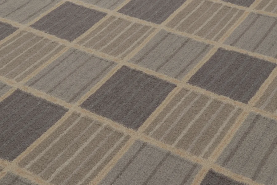 Contemporary Scandinavian Flatweave Rug