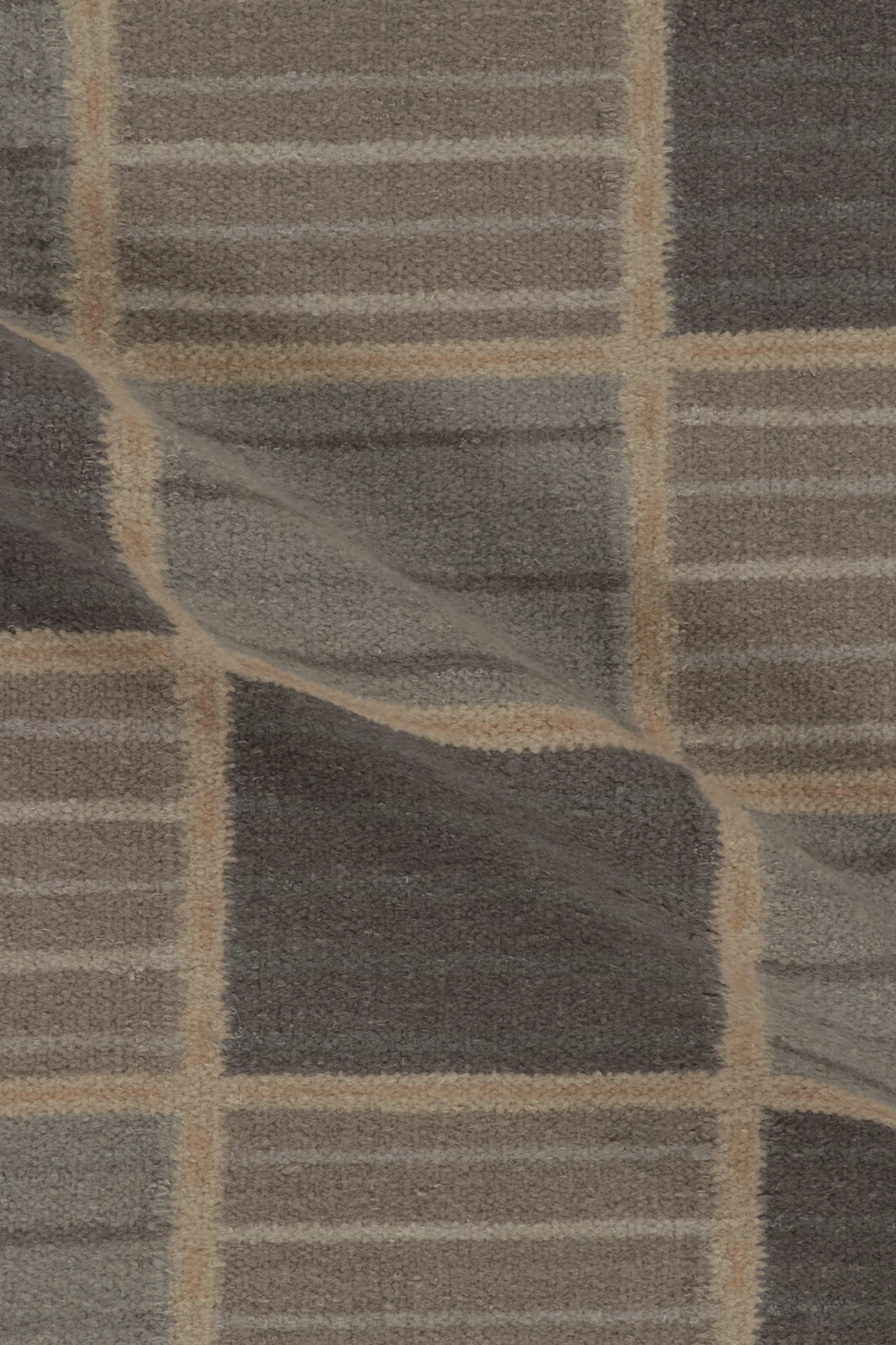 Contemporary Scandinavian Flatweave Rug
