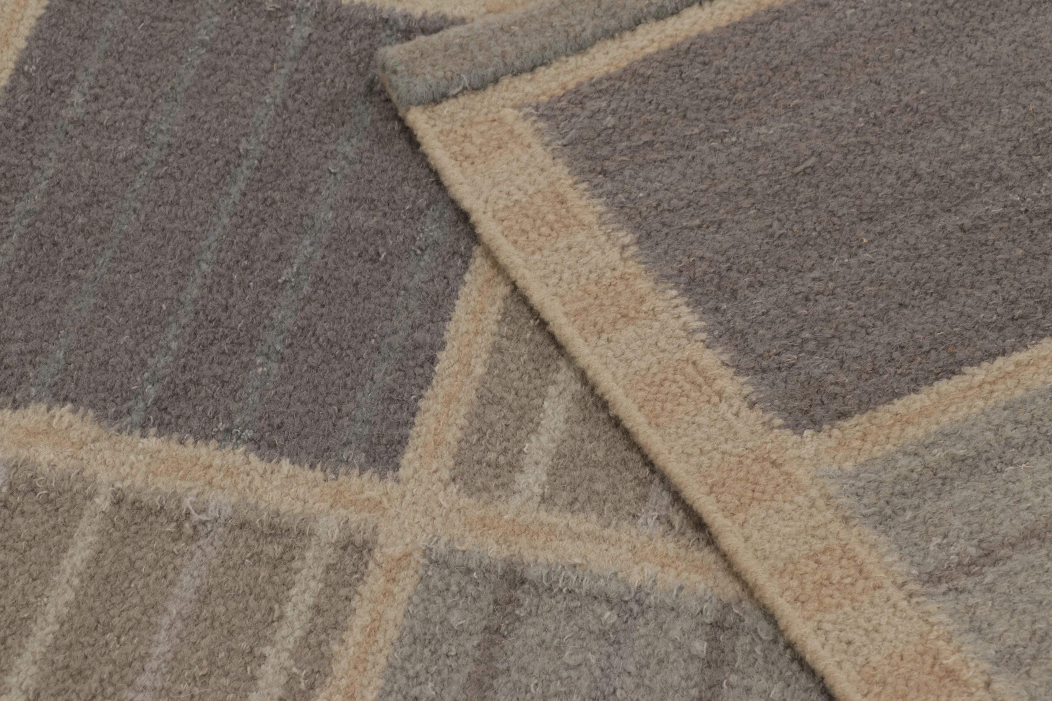 Contemporary Scandinavian Flatweave Rug