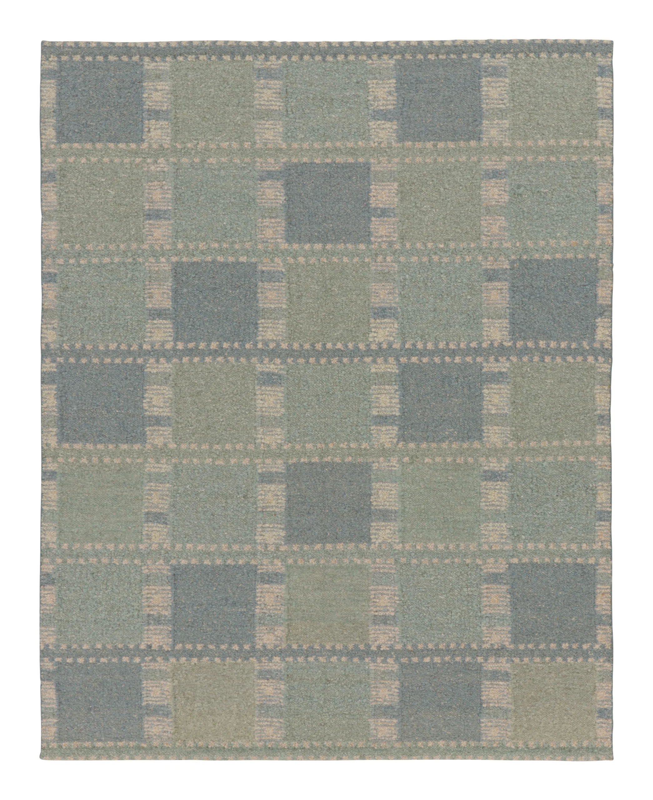 Contemporary Scandinavian Flatweave Rug