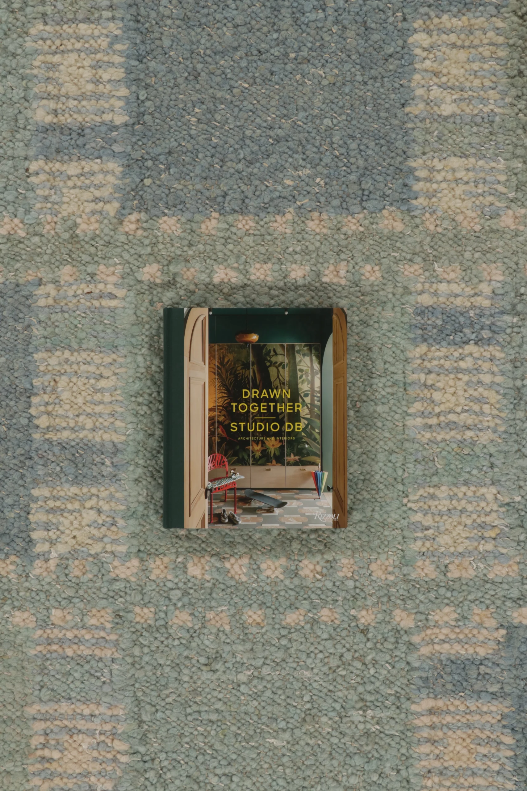 Contemporary Scandinavian Flatweave Rug