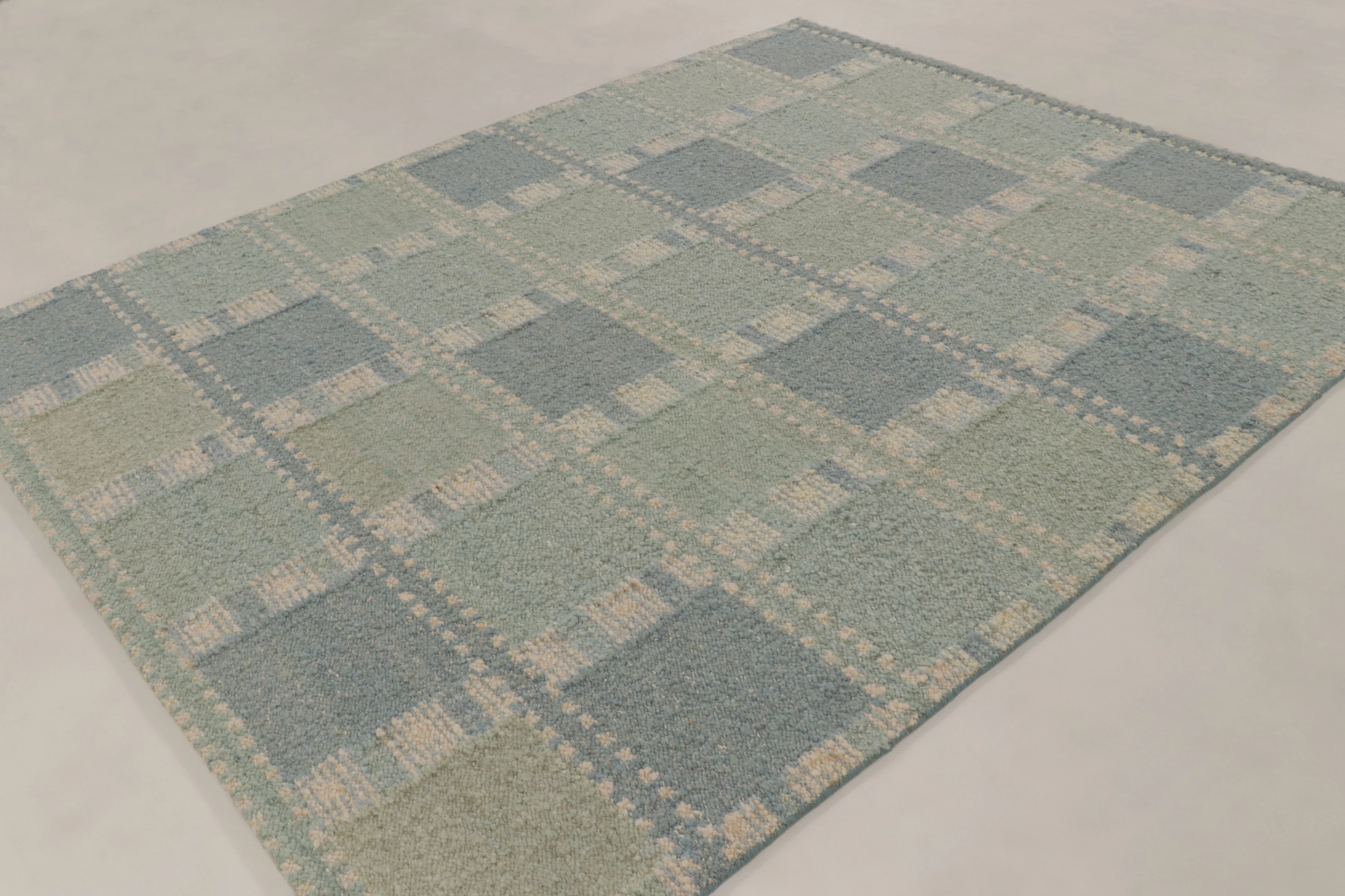 Contemporary Scandinavian Flatweave Rug