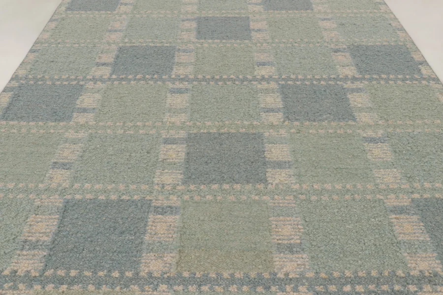 Contemporary Scandinavian Flatweave Rug