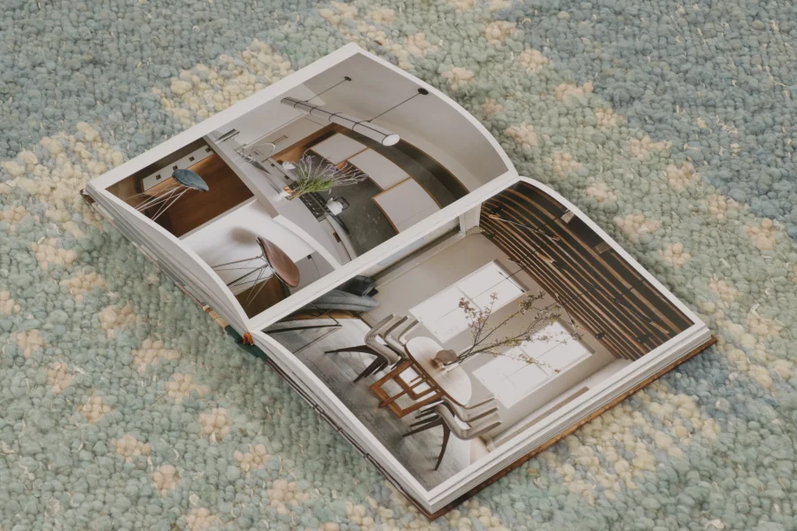 Contemporary Scandinavian Flatweave Rug