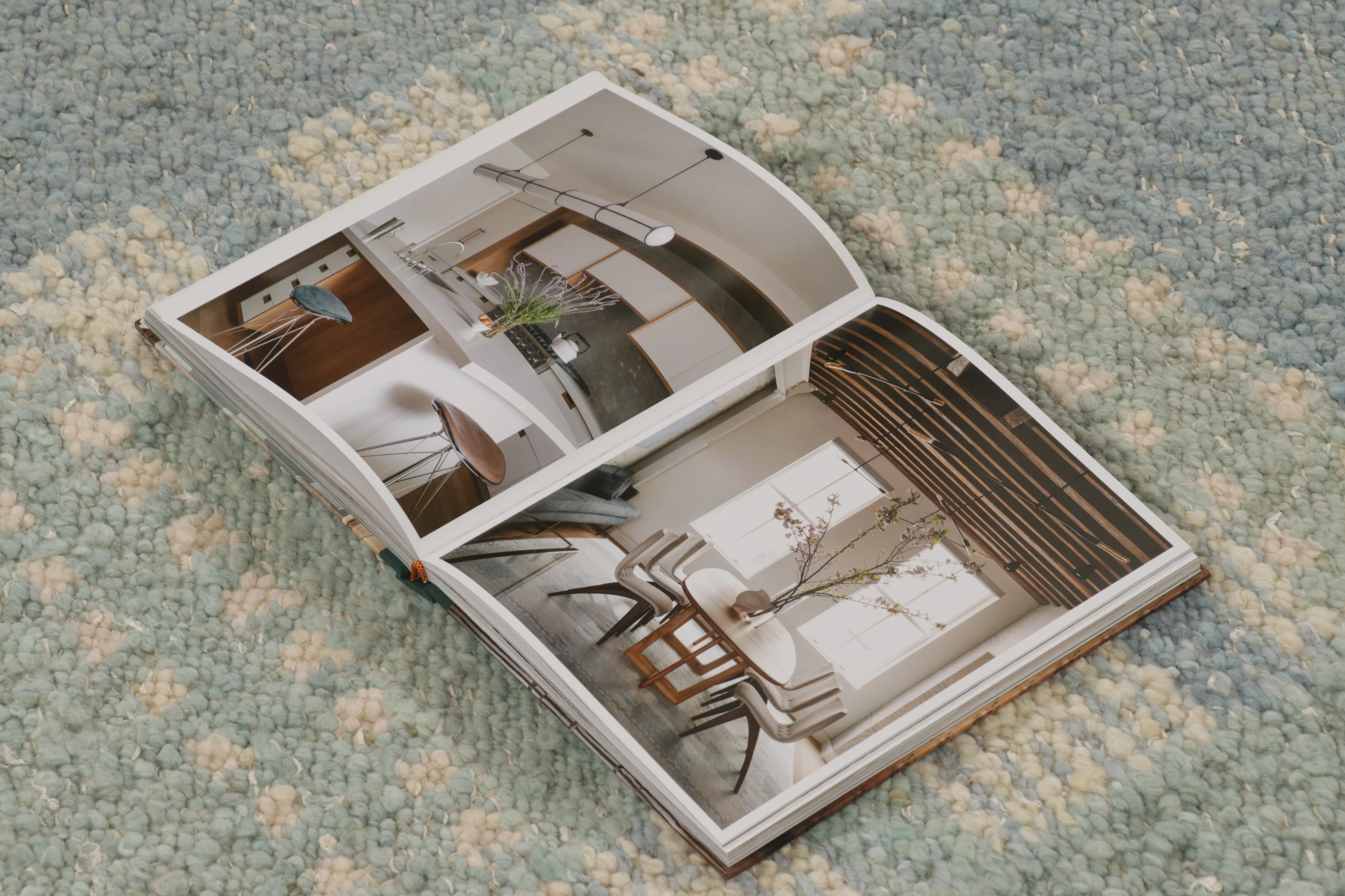 Contemporary Scandinavian Flatweave Rug