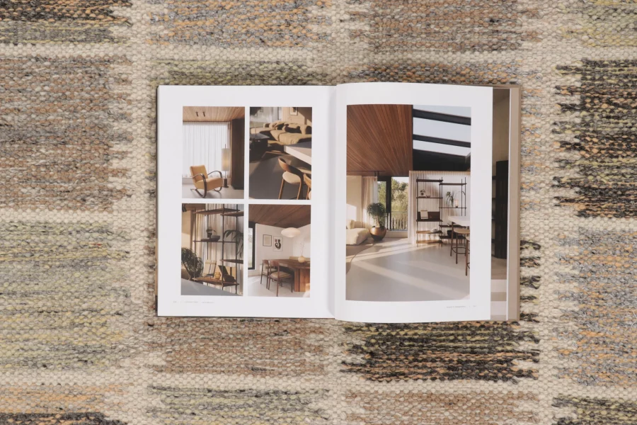 Scandinavian Geometric Rug