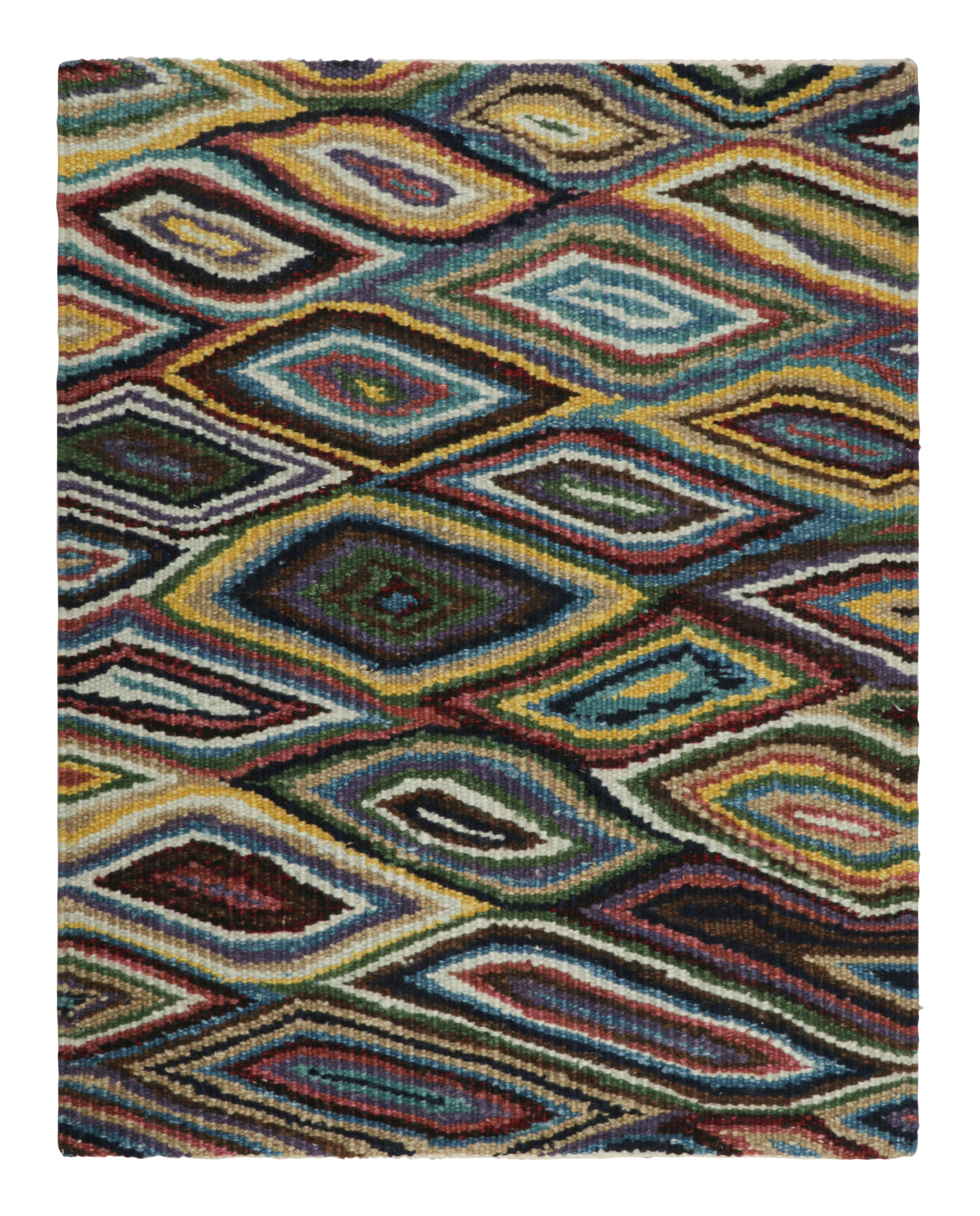 Modern Custom Moroccan Rug Sample