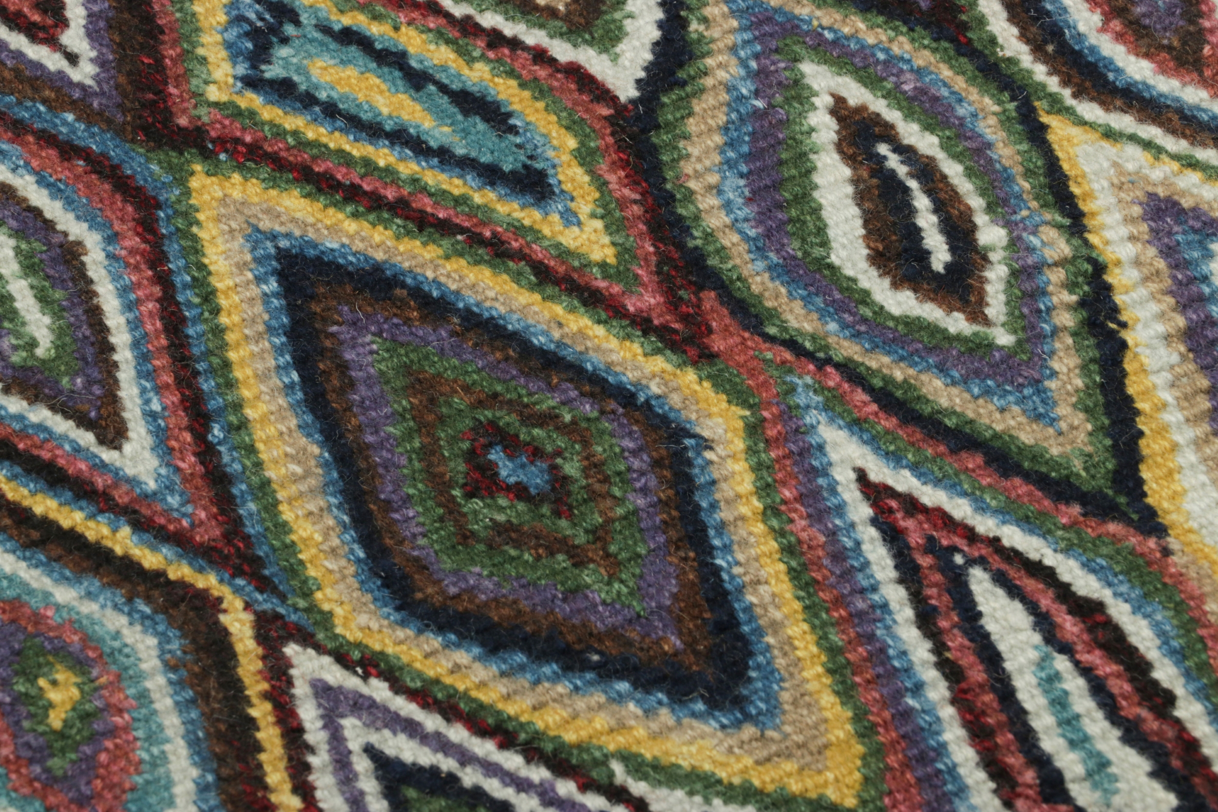 Modern Custom Moroccan Rug Sample