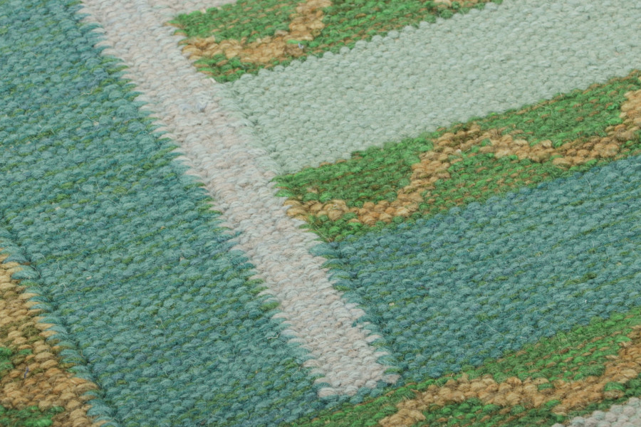 Swedish Flatweave Custom Rug Sample, Geometric