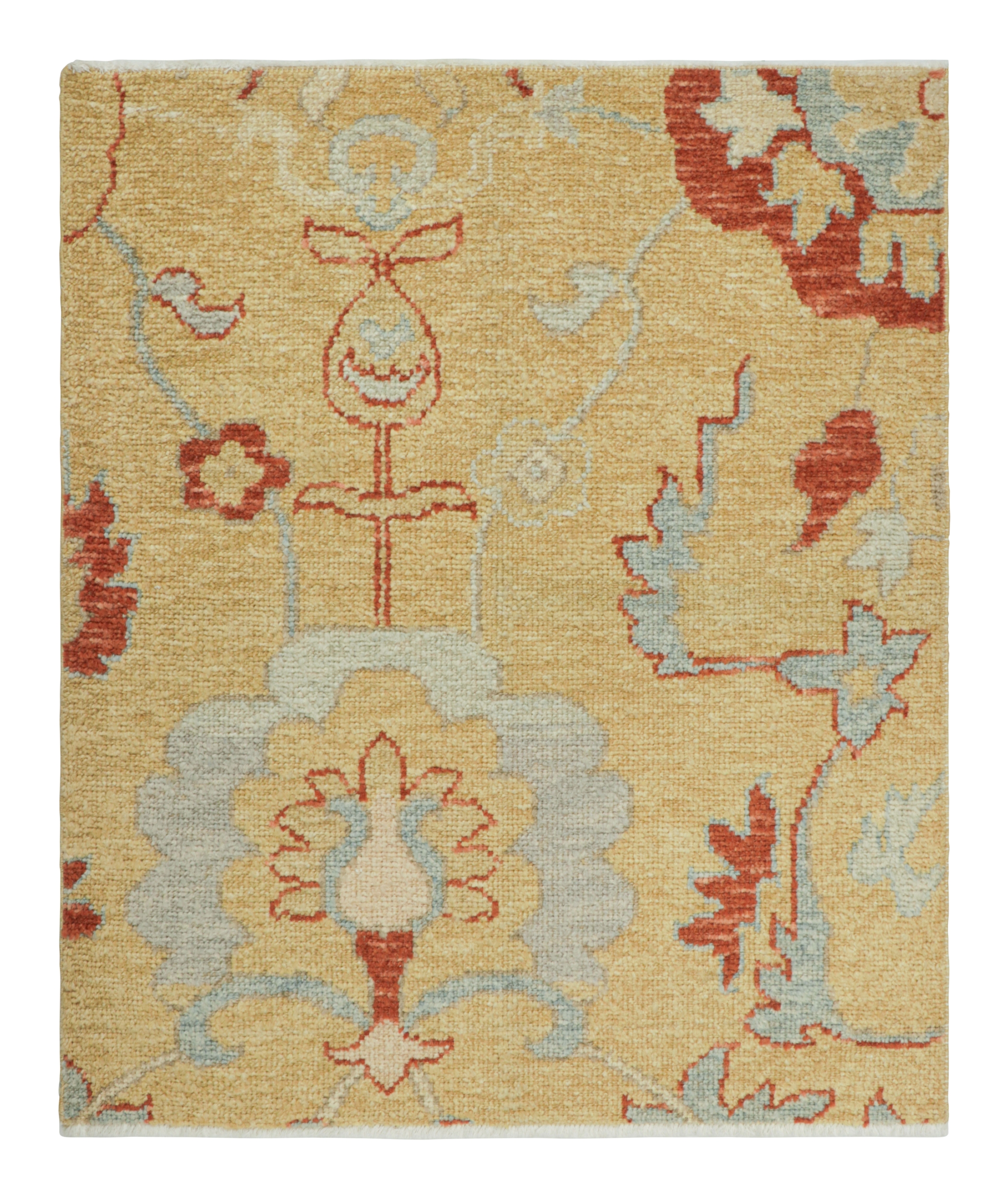 Oushak Geometric Rug Sample