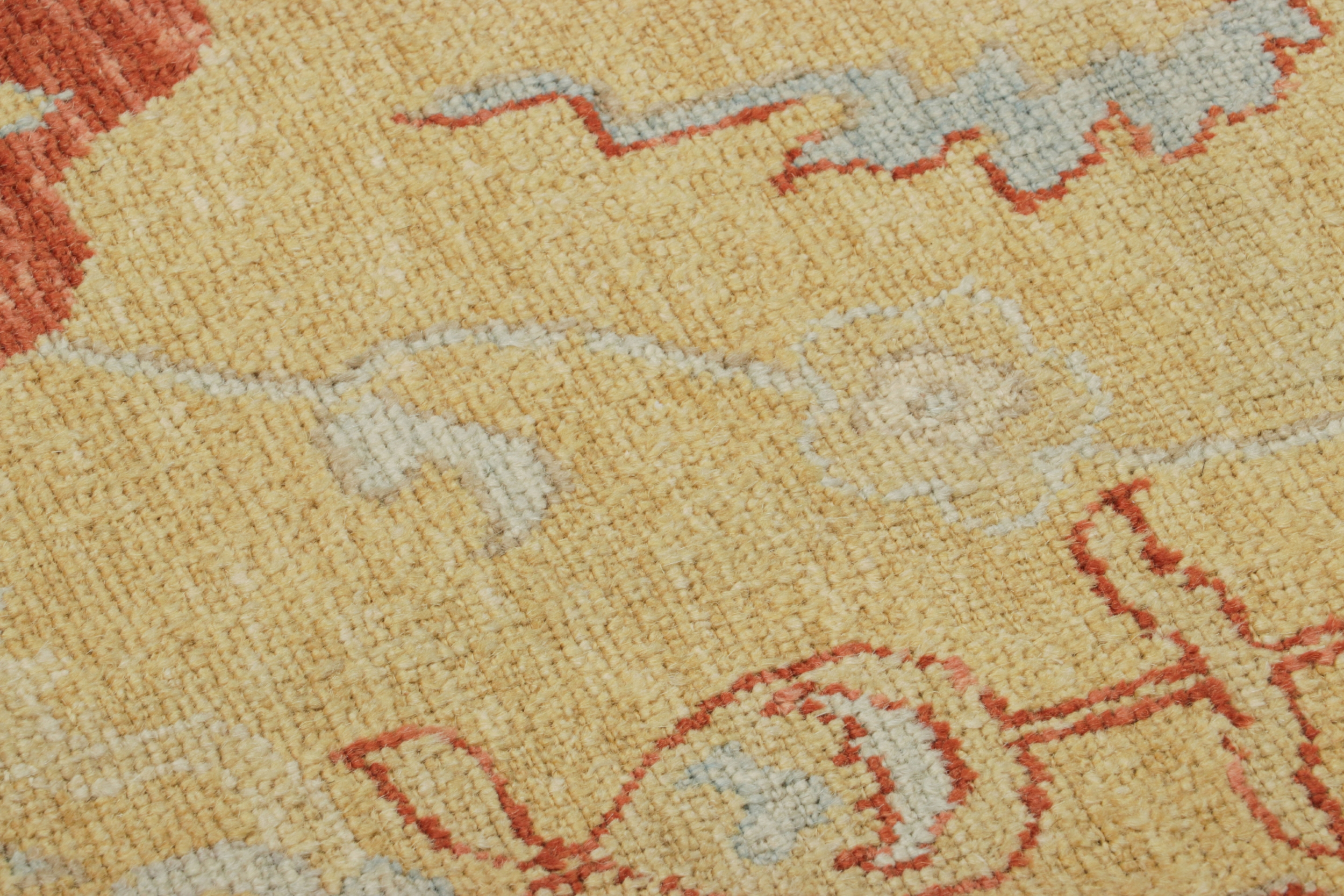 Oushak Geometric Rug Sample