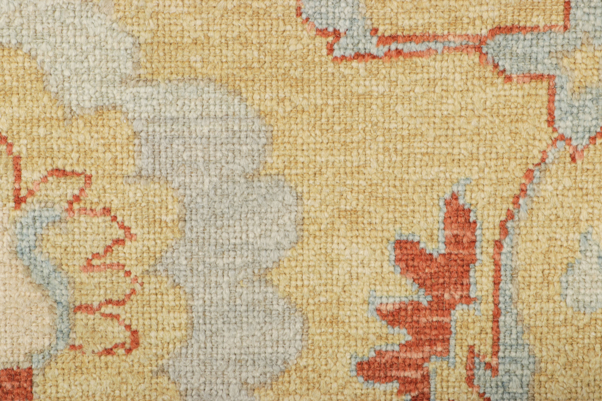 Oushak Geometric Rug Sample