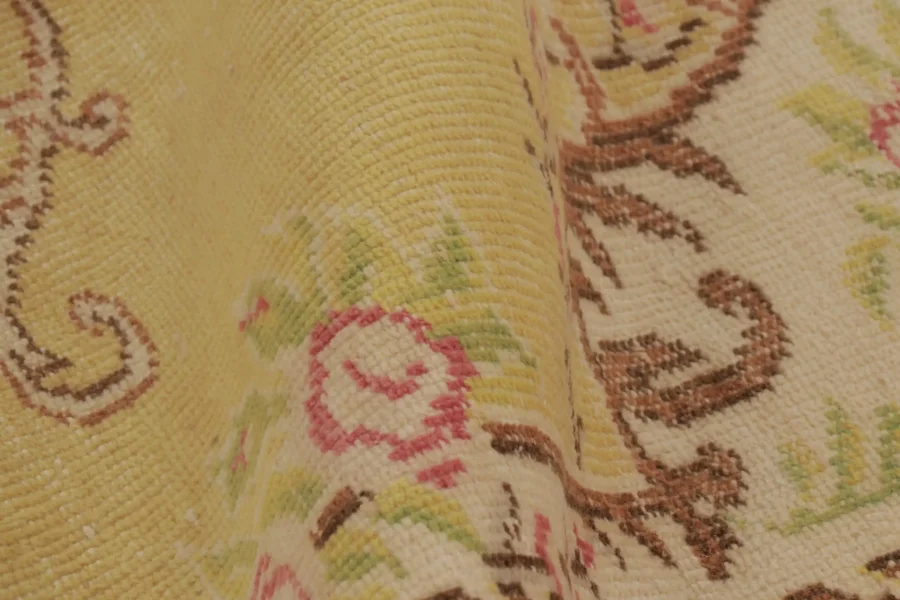 Vintage Turkish Distressed Rug