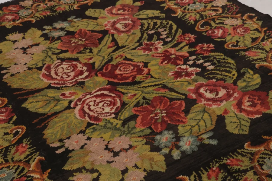 Vintage Moldovan Bessarabian Kilim