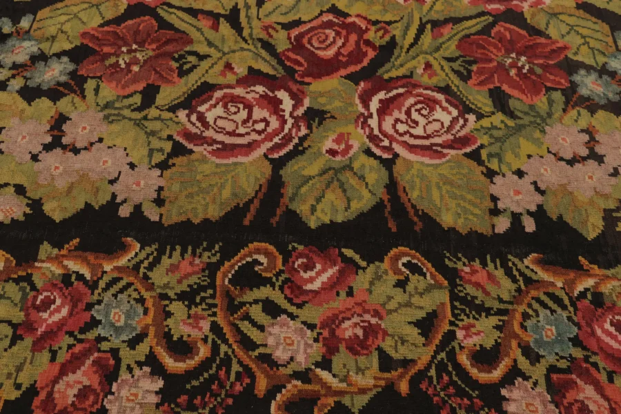 Vintage Moldovan Bessarabian Kilim