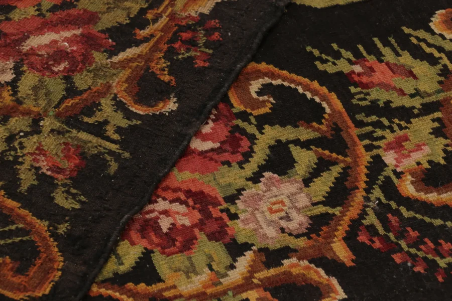 Vintage Moldovan Bessarabian Kilim