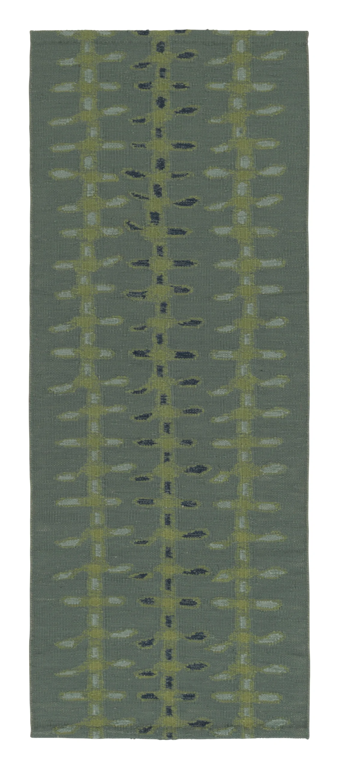 Scandinavian Geometric Flatweave Rug